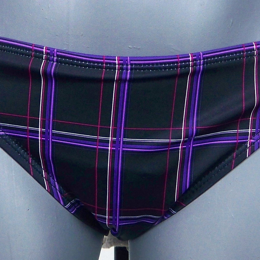 Juniors HURLEY "Puerto Rico" Black Plaid
